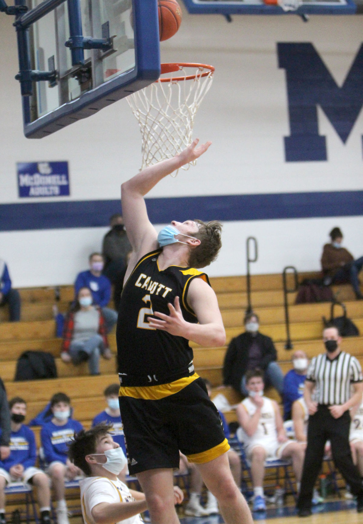 Cadott at McDonell boys basketball 1-18-21